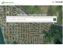 Tablet Screenshot of greengridinc.com